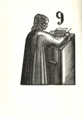 Данте А. Новая жизнь / Пер. с итал. А. Эфроса; гравюры на дереве В. Фаворского. М., 1965.